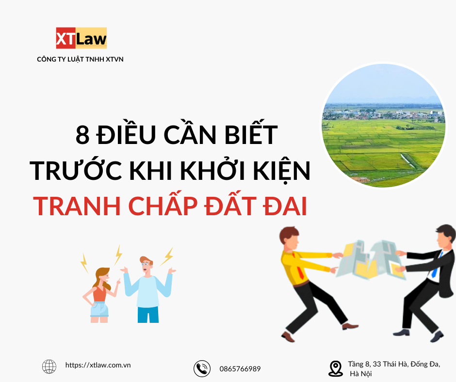 8 điều cần biết trước khi khởi kiện tranh chấp đất đai