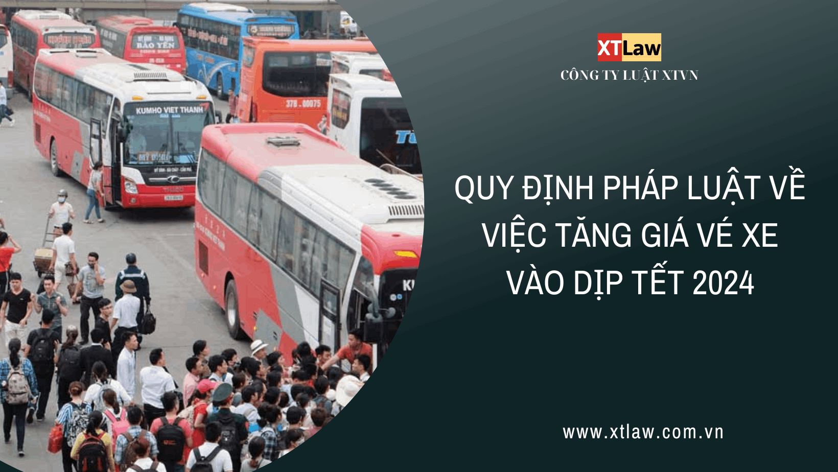 Quy định pháp luật về việc tăng giá vé xe vào dịp tết 2024