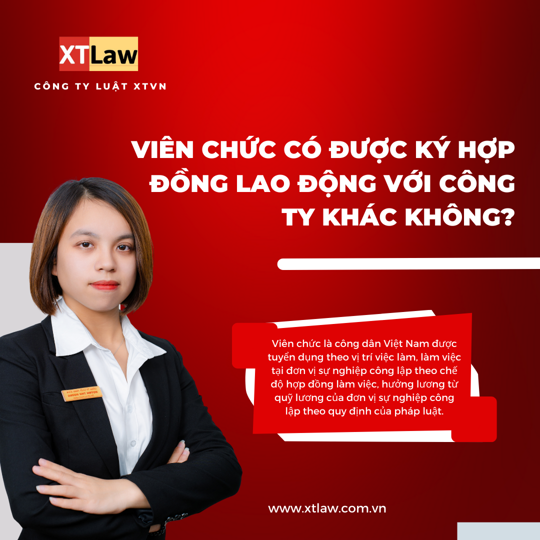 Viên chức có được ký hợp đồng lao động với công ty khác không?