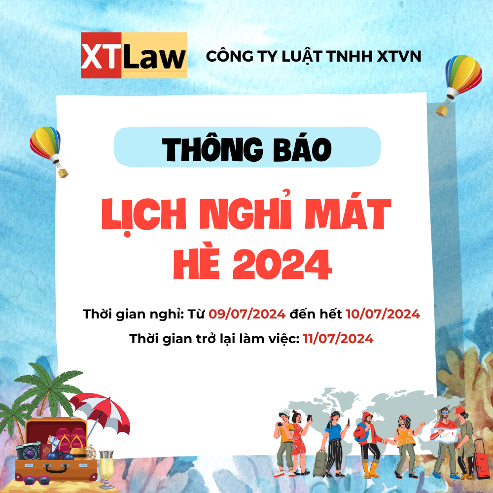 Thông báo lịch nghỉ mát hè 2024