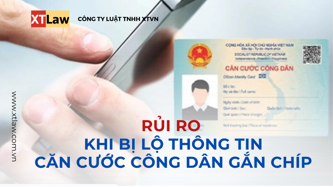 Rủi ro khi bị lộ thông tin căn cước công dân gắn chíp