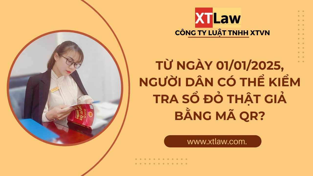 Từ ngày 01/01/2025, người dân có thể kiểm tra sổ đỏ thật giả bằng mã QR?