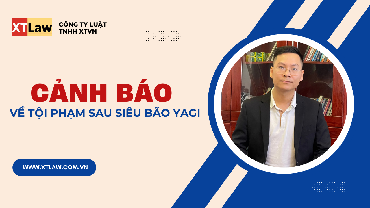 Cảnh báo về tội phạm sau siêu bão Yagi