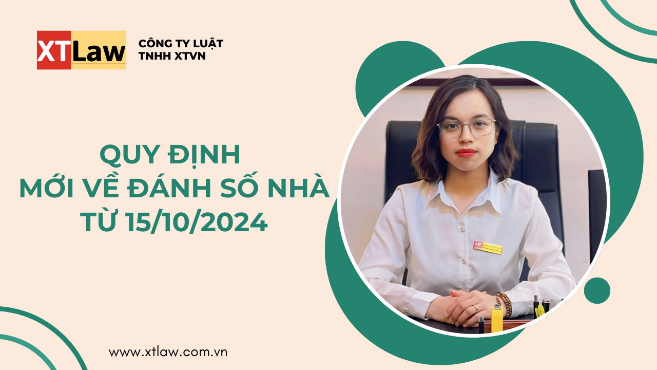 Quy định mới về đánh số nhà từ 15/10/2024