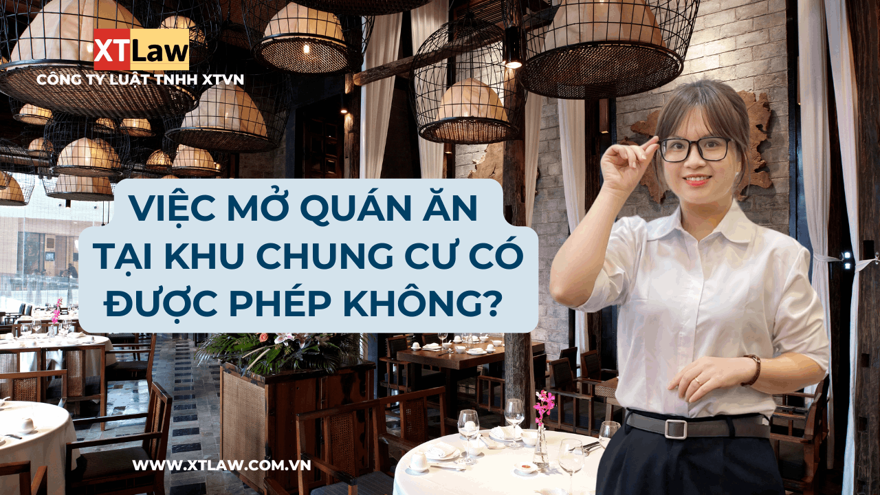 Việc mở quán ăn tại khu chung cư có được phép không?