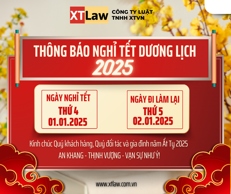 Thông báo nghỉ tết dương lịch 2025