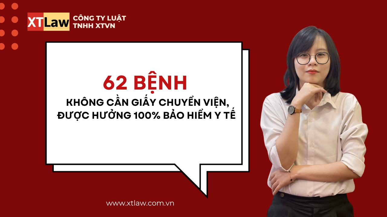 62 bệnh không cần giấy chuyển viện được hưởng 100% bảo hiểm y tế