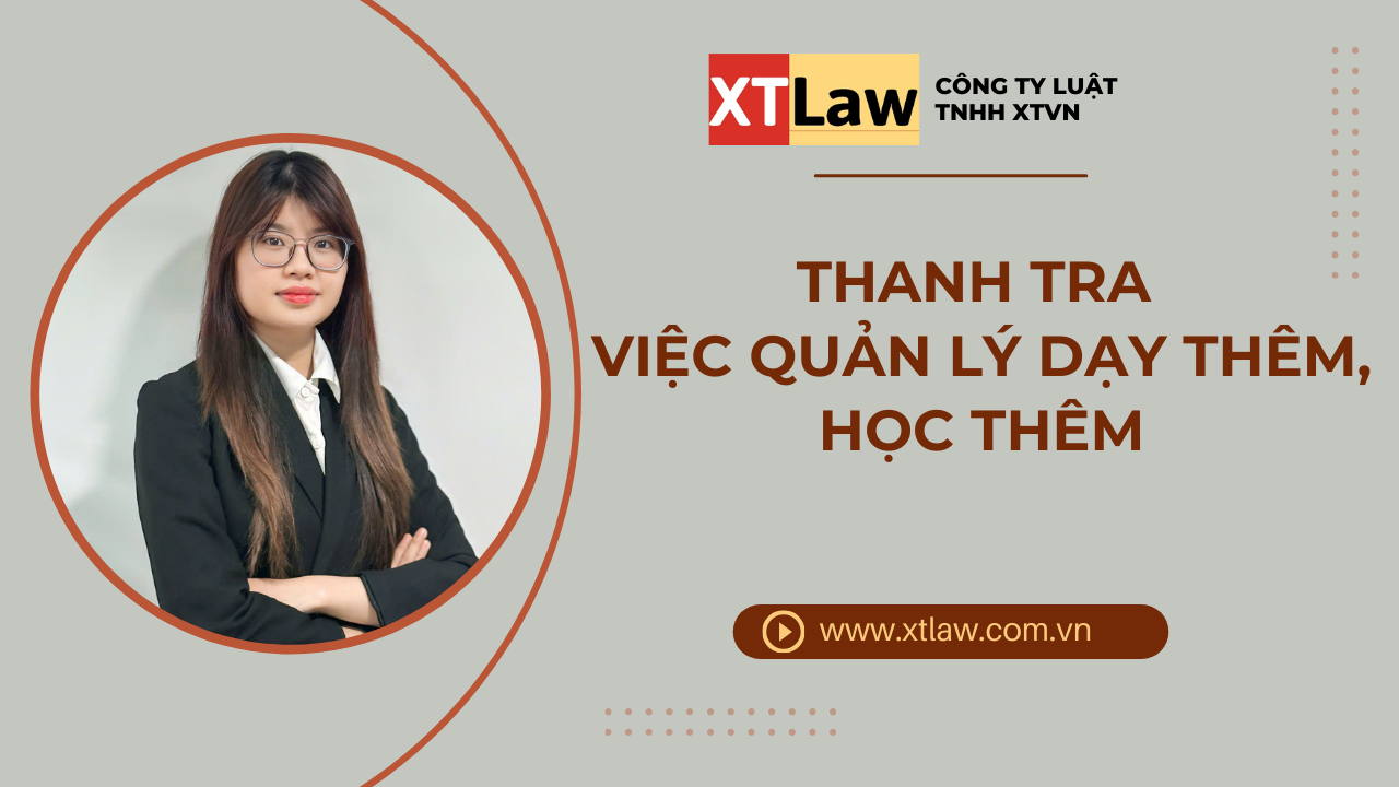 Thanh tra việc quản lý dạy thêm, học thêm