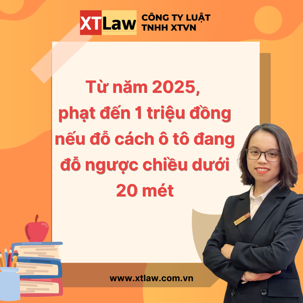 Từ năm 2025, phạt đến 1 triệu đồng nếu đỗ cách ô tô đang đỗ ngược chiều dưới 20 mét