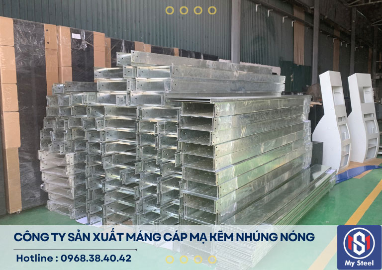 gia công máng cáp mạ kẽm nhúng nóng