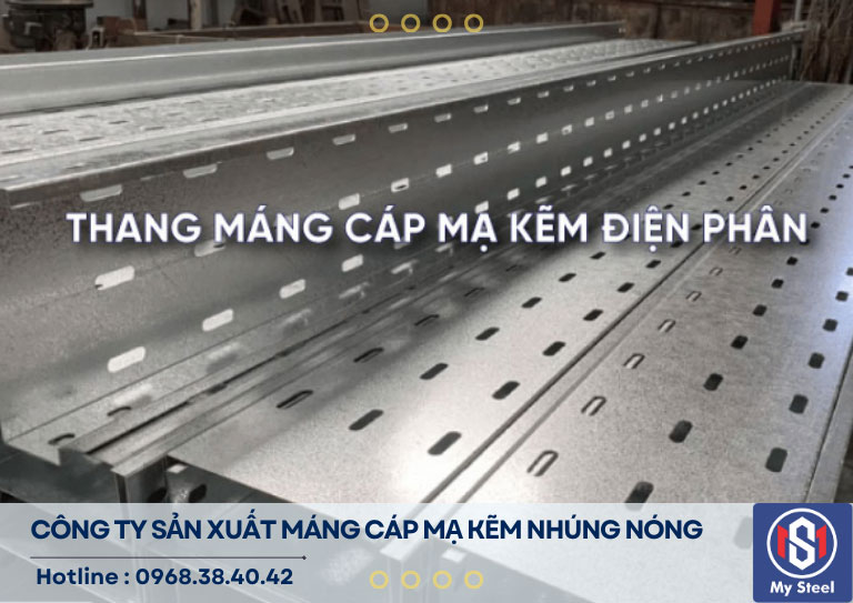 Máng cáp mạ kẽm giá rẻ