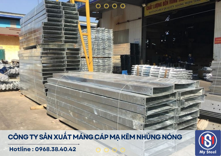  Máng Cáp Mạ Kẽm Nhúng Nóng