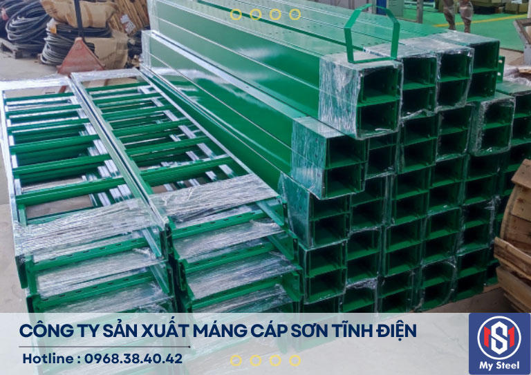 Báo Giá Máng Cáp Sơn Tĩnh Điện 50x60 dày 1.2mm Có Nắp 2.5m