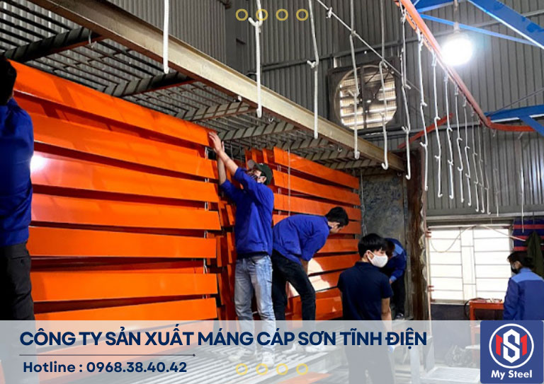 MÁNG CÁP SƠN TĨNH ĐIỆN GIÁ RẺ TẠI QUẬN 7 TPHCM