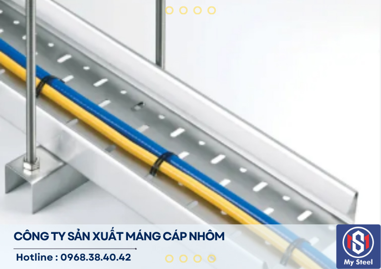 sản xuất máng cáp nhôm