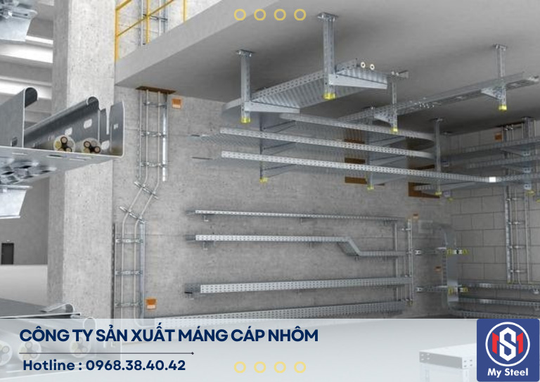 ứng dụng máng cáp nhôm