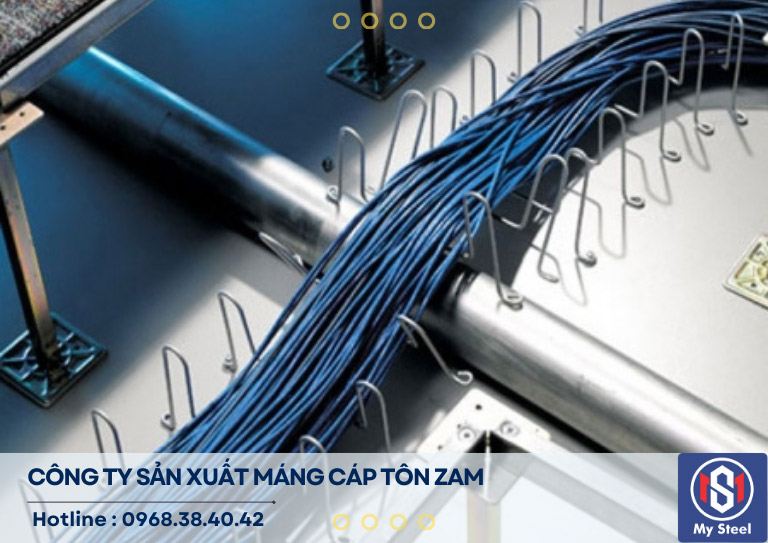 Ưu điểm của máng cáp tôn zam