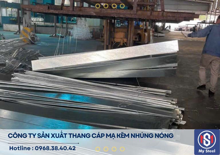  Thang Cáp Mạ Kẽm Nhúng Nóng