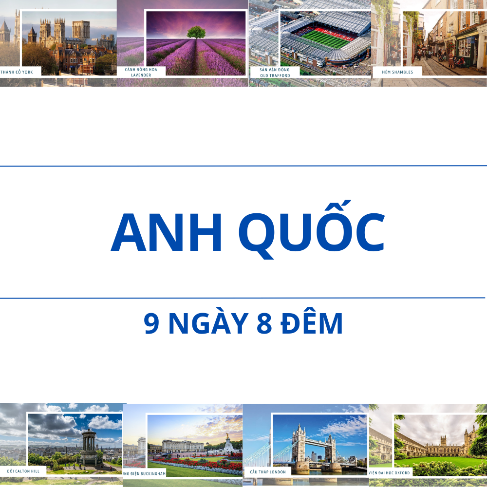 ANH QUỐC - LAVENDER (9N8D)